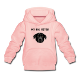 My Sister Kinder Premium Hoodie - Kristallrosa