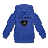 My Brother Kinder Premium Hoodie - Royalblau