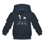 Hase Kinder Premium Hoodie - Navy