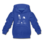 Hase Kinder Premium Hoodie - Royalblau