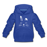 Hase Kinder Premium Hoodie - Royalblau