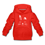 Hase Kinder Premium Hoodie - Rot