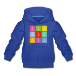 Anker Kinder Premium Hoodie - Royalblau