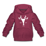 Reh Kinder Premium Hoodie - Bordeaux