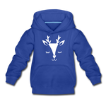 Reh Kinder Premium Hoodie - Royalblau