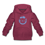 Löwe Kinder Premium Hoodie - Bordeaux