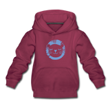 Löwe Kinder Premium Hoodie - Bordeaux