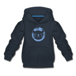 Löwe Kinder Premium Hoodie - Navy