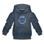 Löwe Kinder Premium Hoodie - Jeansblau