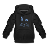 Hase Kinder Premium Hoodie - Schwarz