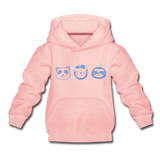 Tiere Kinder Premium Hoodie - Kristallrosa