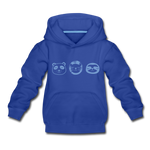 Tiere Kinder Premium Hoodie - Royalblau