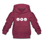 Yoga Kinder Premium Hoodie - Bordeaux