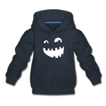 Halloween Monster Kinder Premium Hoodie - Navy