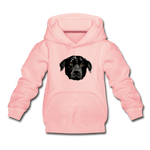 Hund Kinder Premium Hoodie - Kristallrosa