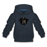 Hund Kinder Premium Hoodie - Navy