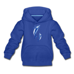 Wale Kinder Premium Hoodie - Royalblau