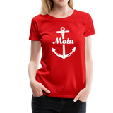 Moin Frauen Premium T-Shirt - Rot