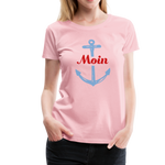 Moin Frauen Premium T-Shirt - Hellrosa