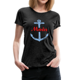 Moin Frauen Premium T-Shirt - Anthrazit