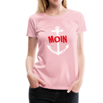 Moin Frauen Premium T-Shirt - Hellrosa