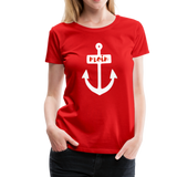 Moin Frauen Premium T-Shirt - Rot