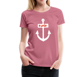 Moin Frauen Premium T-Shirt - Malve