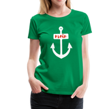 Moin Frauen Premium T-Shirt - Kelly Green