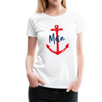 Moin Frauen Premium T-Shirt - Weiß