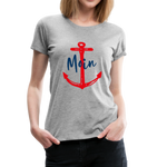 Moin Frauen Premium T-Shirt - Grau meliert