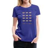 Let It Bee Frauen Premium T-Shirt - Königsblau