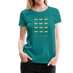 Let It Bee Frauen Premium T-Shirt - Divablau