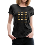 Let It Bee Frauen Premium T-Shirt - Anthrazit