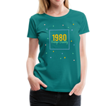 1980 Frauen Premium T-Shirt - Divablau