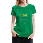 1970 Frauen Premium T-Shirt - Kelly Green