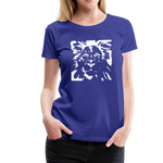 Löwe Frauen Premium T-Shirt - Königsblau