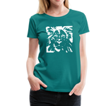 Löwe Frauen Premium T-Shirt - Divablau