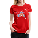 Good Vibes Only Frauen Premium T-Shirt - Rot