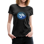 Yoga Frauen Premium T-Shirt - Anthrazit