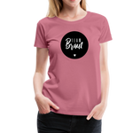 Team Braut Frauen Premium T-Shirt - Malve