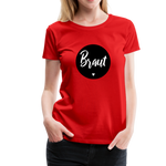Braut Frauen Premium T-Shirt - Rot