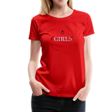 Braut Girls Frauen Premium T-Shirt - Rot