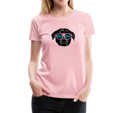 Hund Woof Frauen Premium T-Shirt - Hellrosa