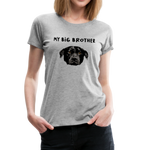 Big Brother Frauen Premium T-Shirt - Grau meliert