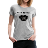 Big Brother Frauen Premium T-Shirt - Grau meliert