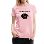 Big Sister Frauen Premium T-Shirt - Hellrosa