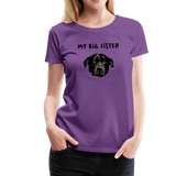 Big Sister Frauen Premium T-Shirt - Lila