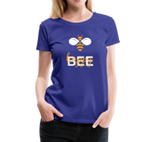 Bee Happy Frauen Premium T-Shirt - Königsblau