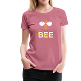 Bee Happy Frauen Premium T-Shirt - Malve