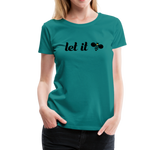 Let It Bee Frauen Premium T-Shirt - Divablau